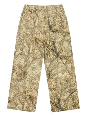 WACKO MARIA Tiger camo-print six-pocket Trousers | Green | FARFETCH
