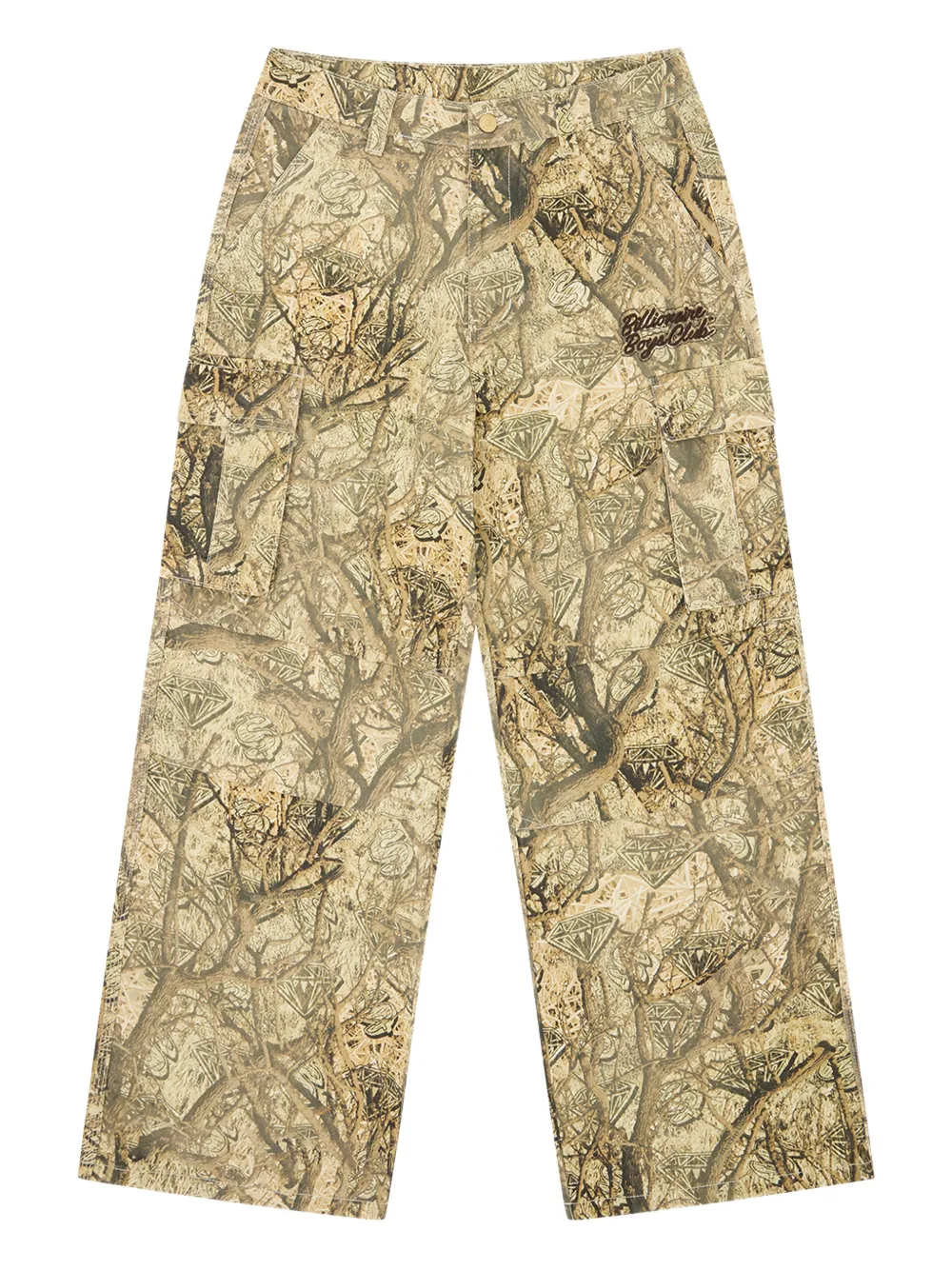 Billionaire Boys Club Diamonds & Dollars Tree Camo trousers - Beige