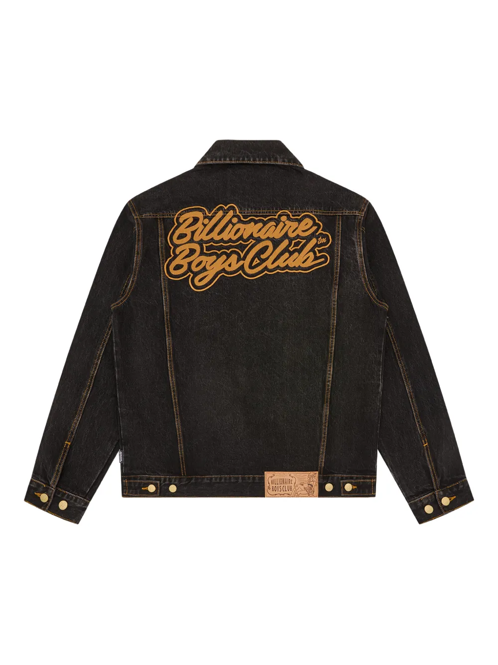 Billionaire Boys Club chaqueta vaquera Script Cord Collar bordada | Chamarras de mezclilla | Image 2