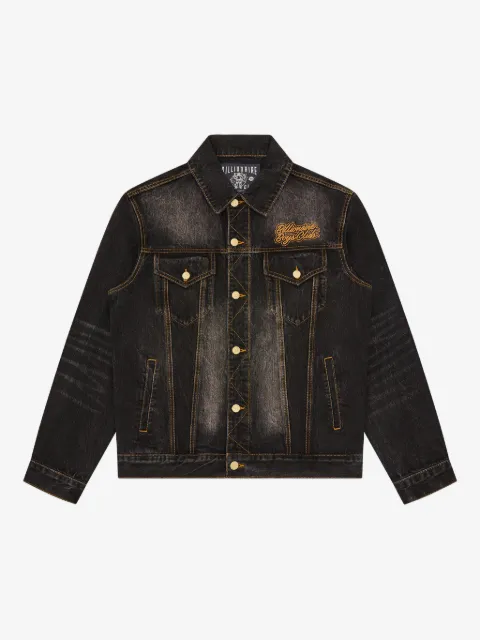 Billionaire Boys Club chamarra de mezclilla Script Cord Collar