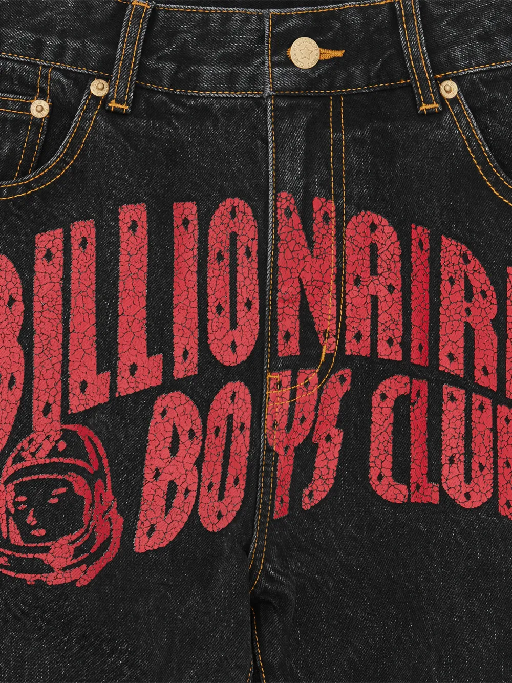 Billionaire Boys Club Arch jeans met logoprint Zwart
