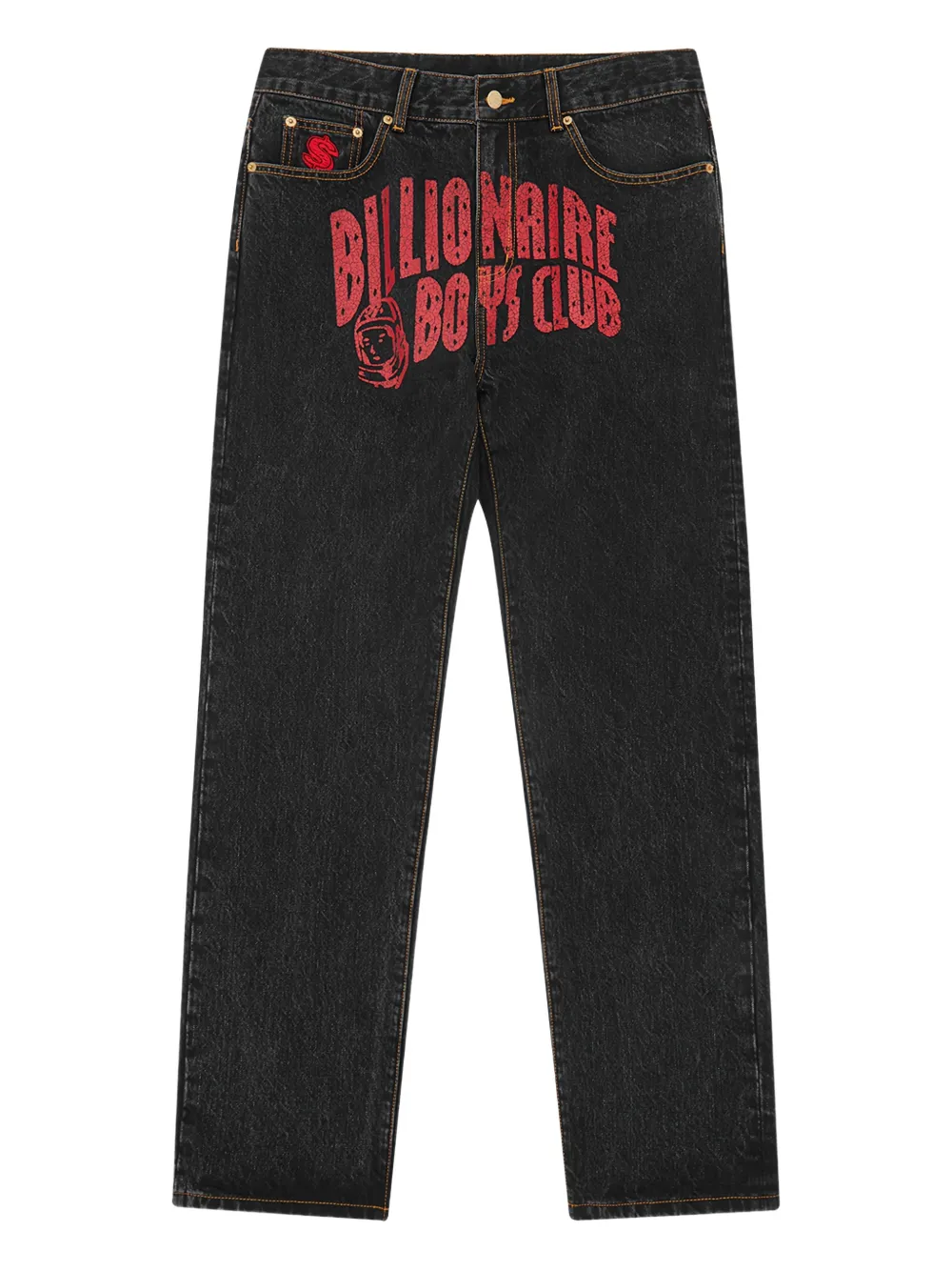 Billionaire Boys Club Arch Logo graphic jeans - Nero