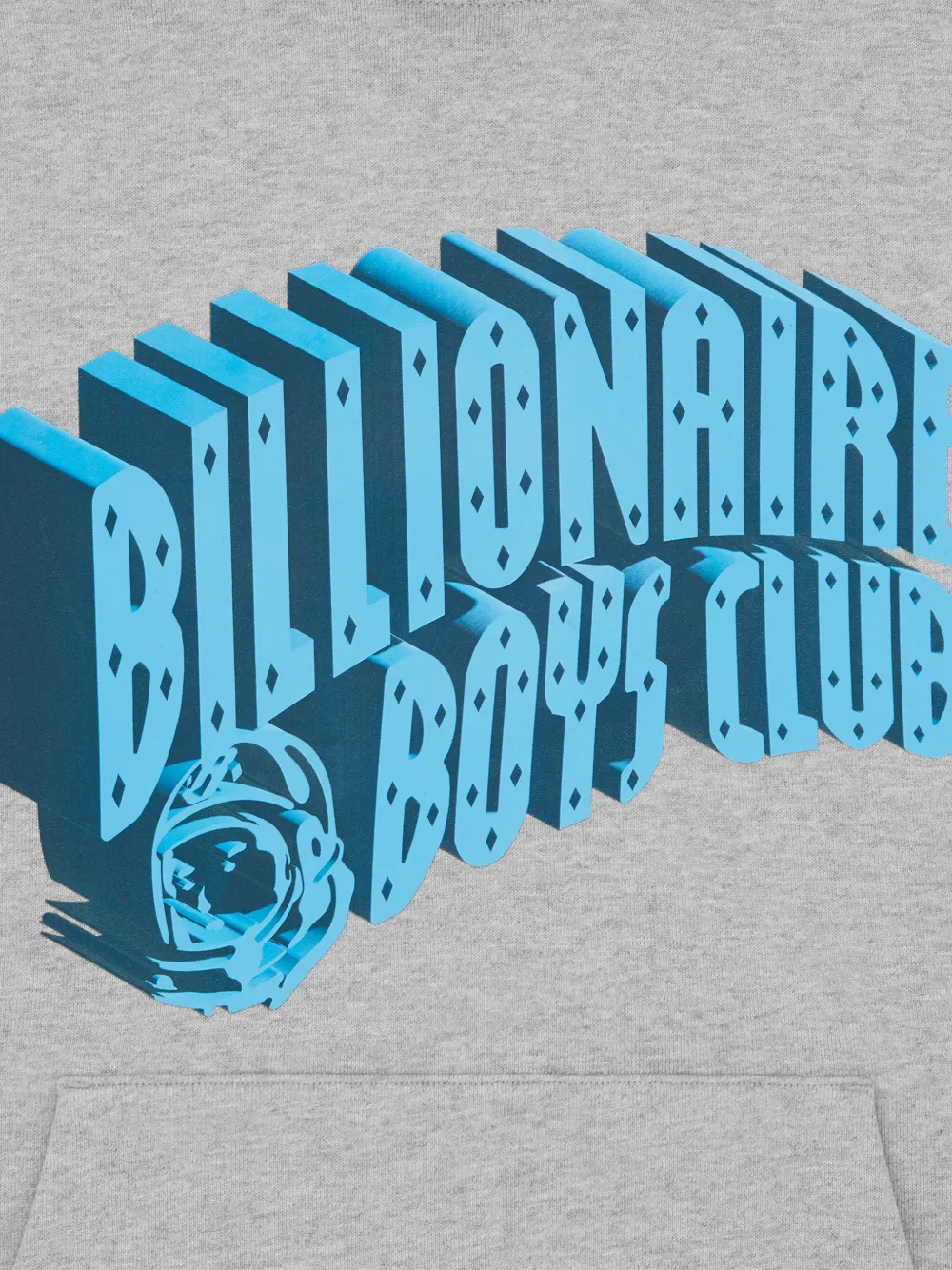 Billionaire Boys Club 3D Arch Popover hoodie met logo Grijs