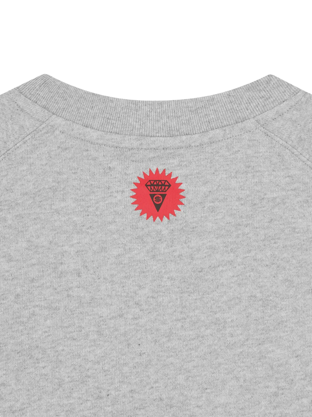 Icecream Running Dog Graphic-printed Crew-neck Sweatshirt In Gray