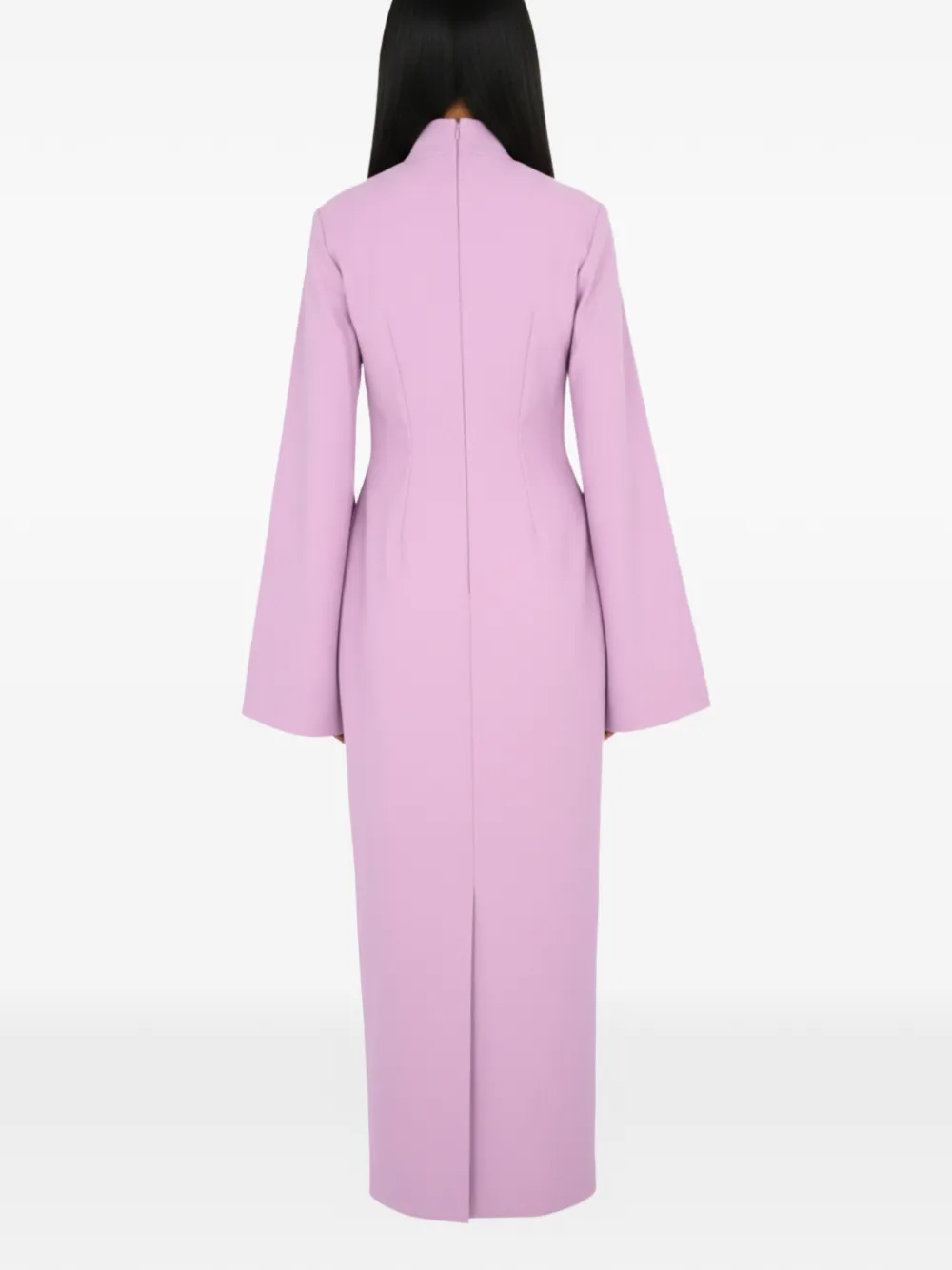 Solace London Josefine maxi-jurk met trechterhals Roze