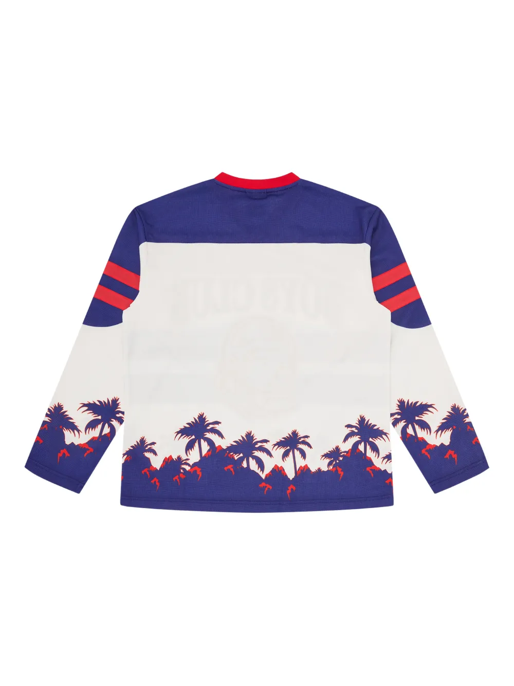 Billionaire Boys Club Stadium Hockey striped graphic jersey - Wit