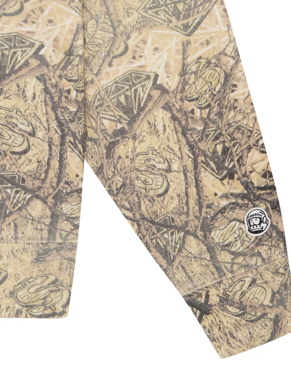 Billionaire Boys Club Hoodie met patroon Beige