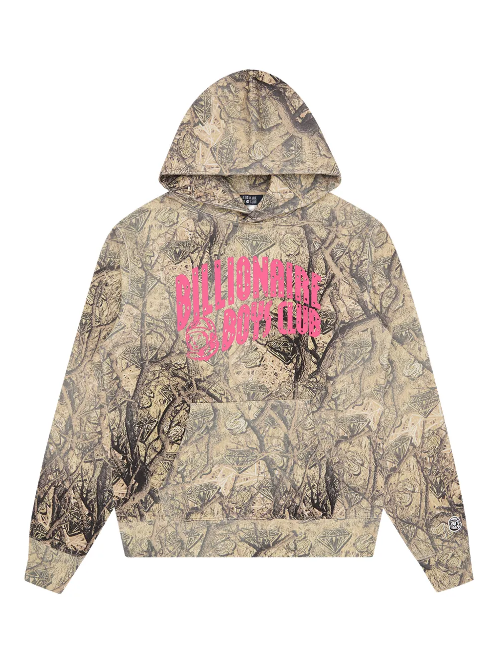 Billionaire Boys Club patterned hoodie - Neutrals