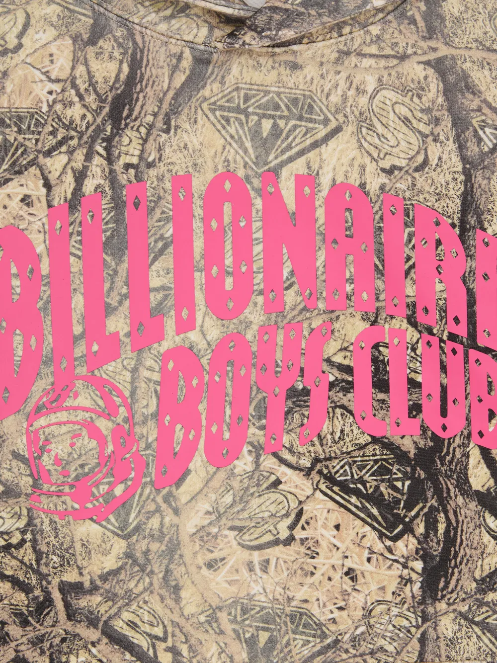 Billionaire Boys Club Hoodie met patroon Beige