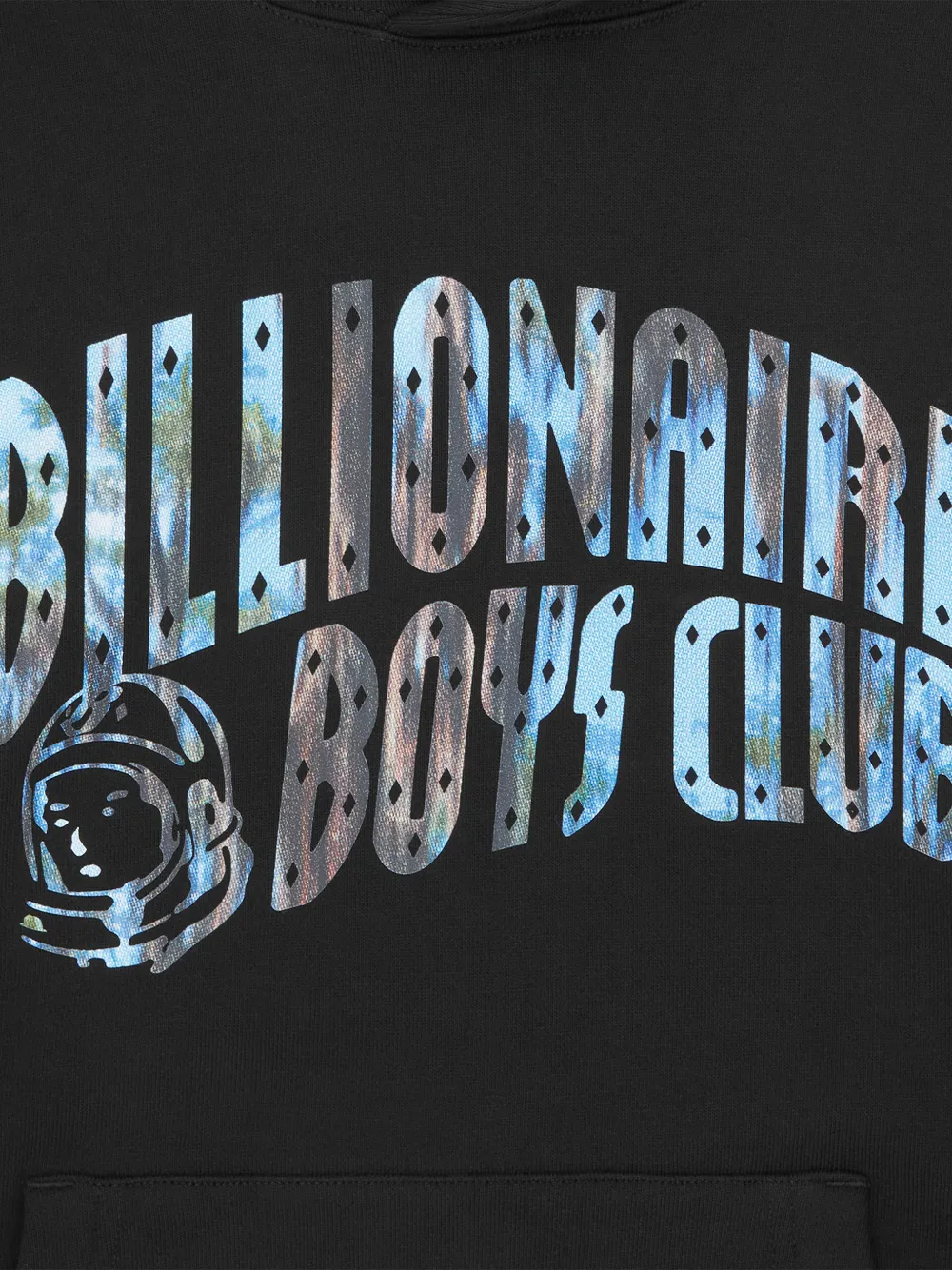 Billionaire Boys Club Bayou Fill Arch hoodie met logo Zwart