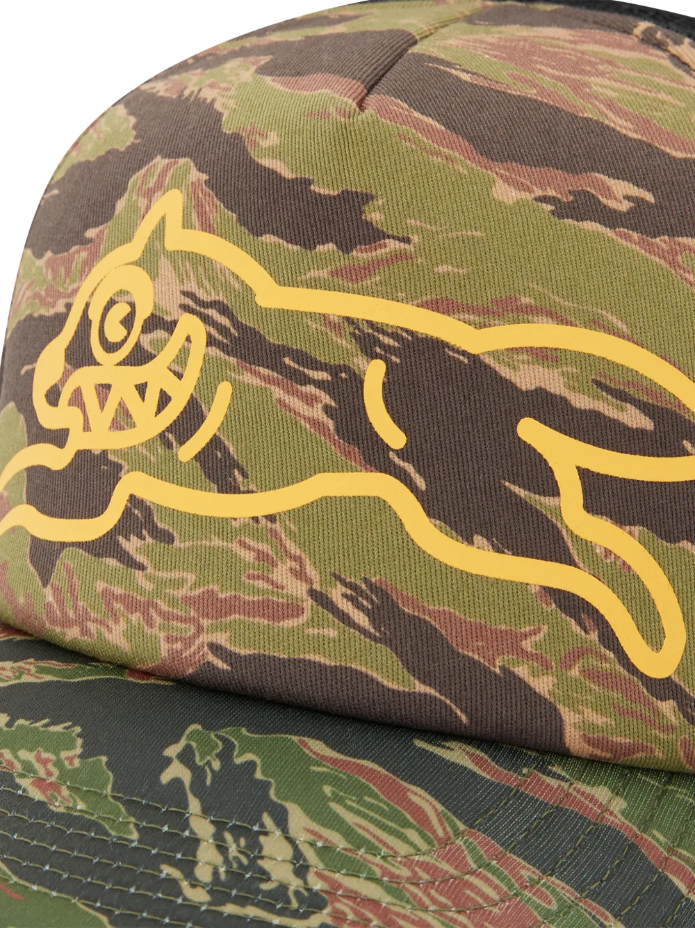  Icecream Running Dog Adjustable-strap Cap - Green 