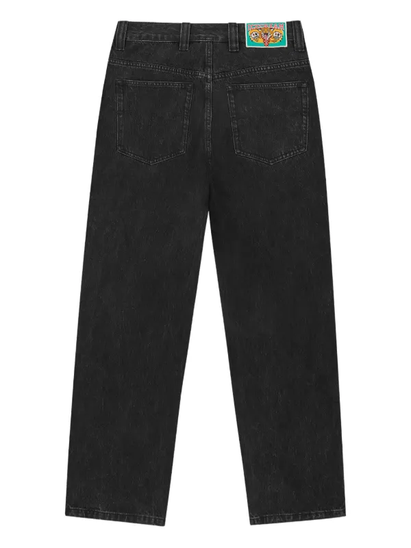 ICECREAM Calça Jeans Running Dog Com Estampa | Preto | FARFETCH BR