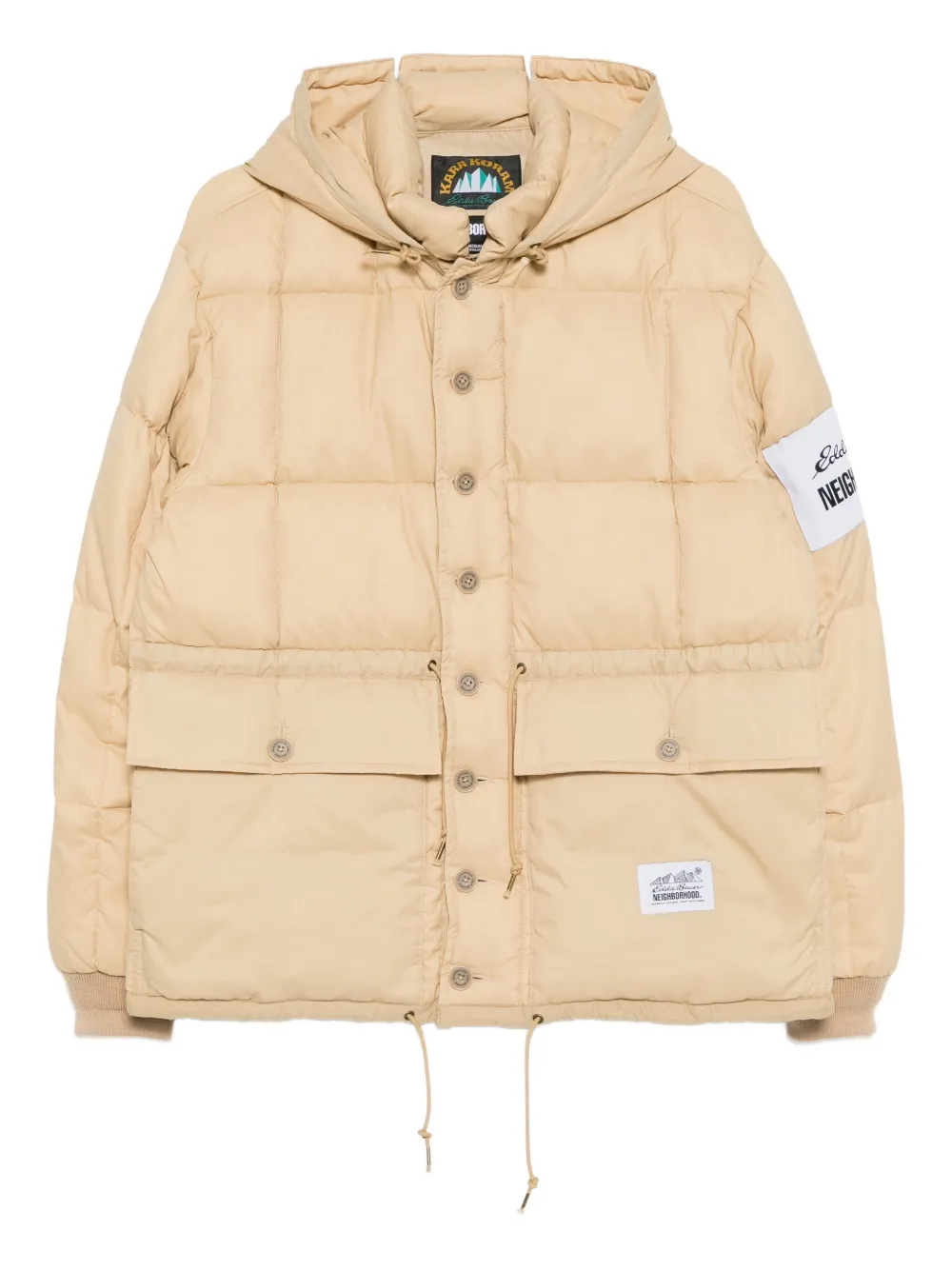 Neighborhood NH x Eddie Bauer . Karakoram down jacket - Neutrals