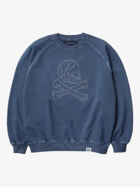 Neighborhood skull-graphic sweatshirt