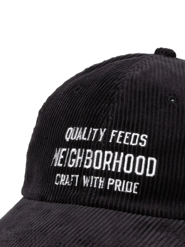 Neighborhood コーデュロイキャップ | ブラック | FARFETCH JP