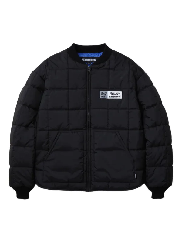 NEIGHBORHOOD DIRTY SQ. キルティングジャケット Neighborhood キルティング ジャケット | ブラック | FARFETCH JP