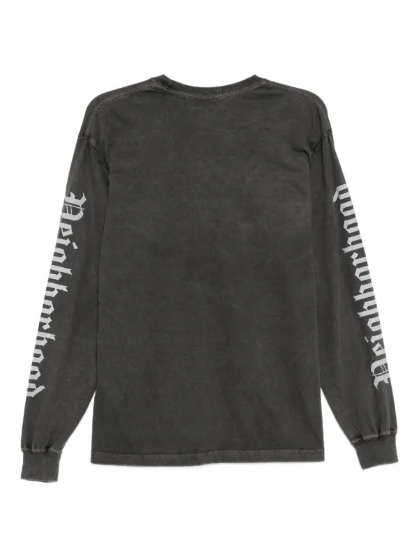 Neighborhood スカル ロングTシャツ | グレー | FARFETCH JP