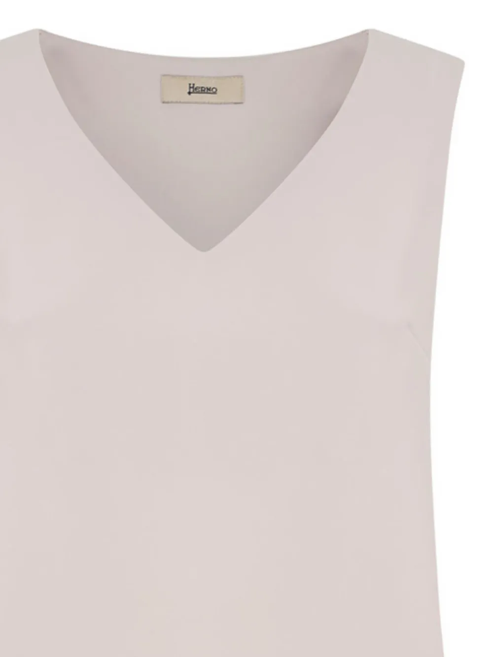 Herno Resort V-neck Top In Neutral