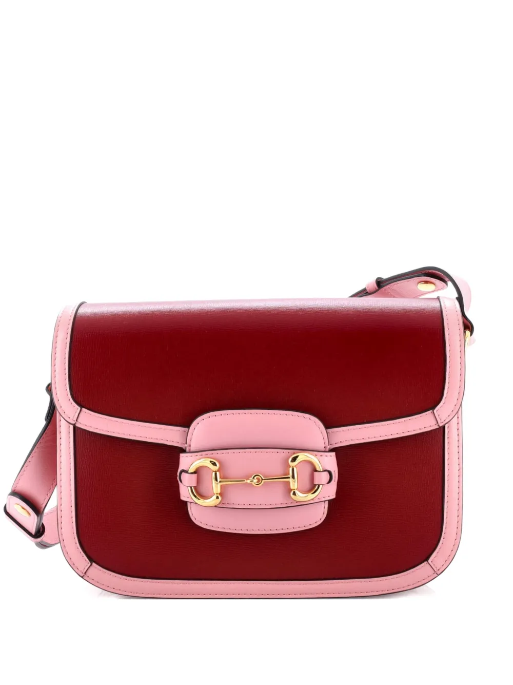 Gucci Pre-Owned Borsa a spalla Horsebit 1955 piccola in pelle - Rosa