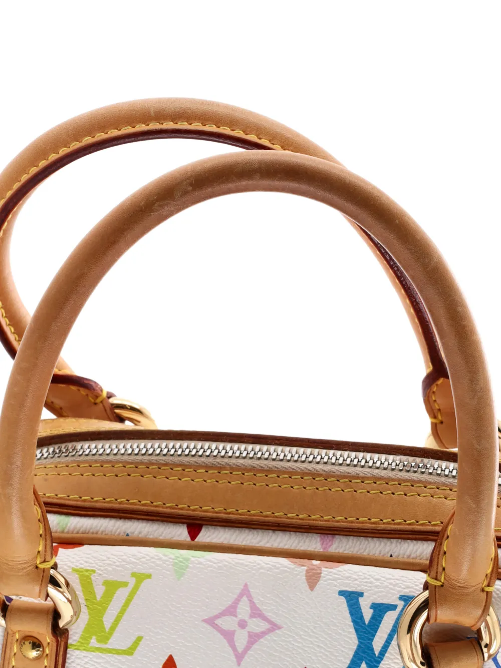 Priscilla Handbag Monogram Multicolor Satchel