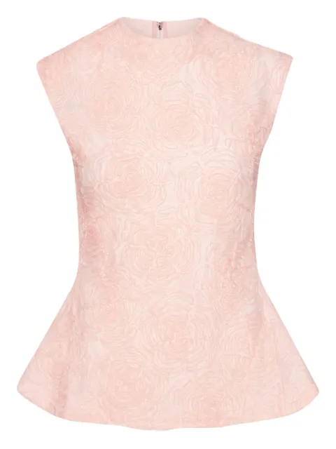 ROTATE BIRGER CHRISTENSEN floral-patterned top