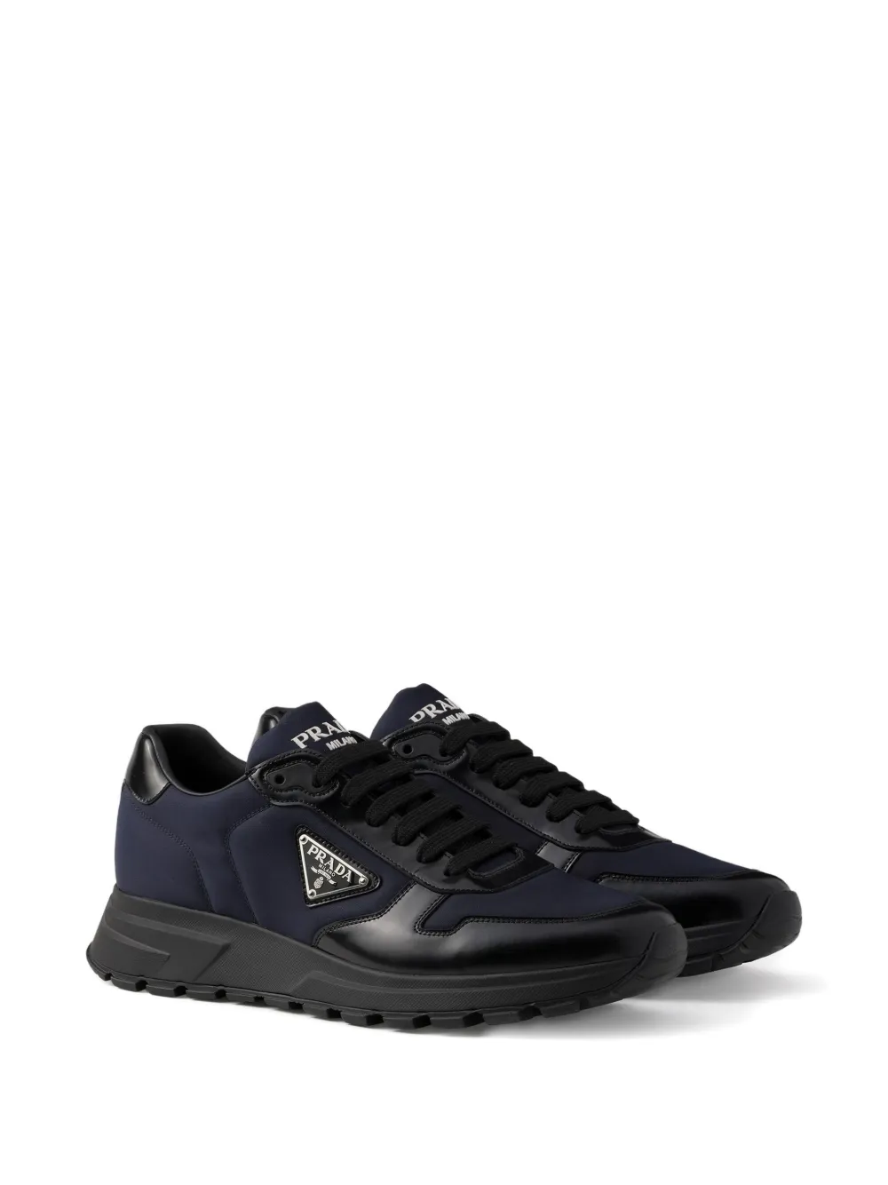 Prada Prax 01 lace-up sneakers Blauw