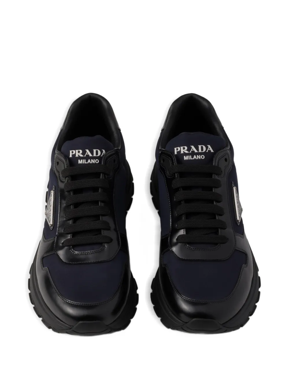 Prada Prax 01 lace-up sneakers Blauw