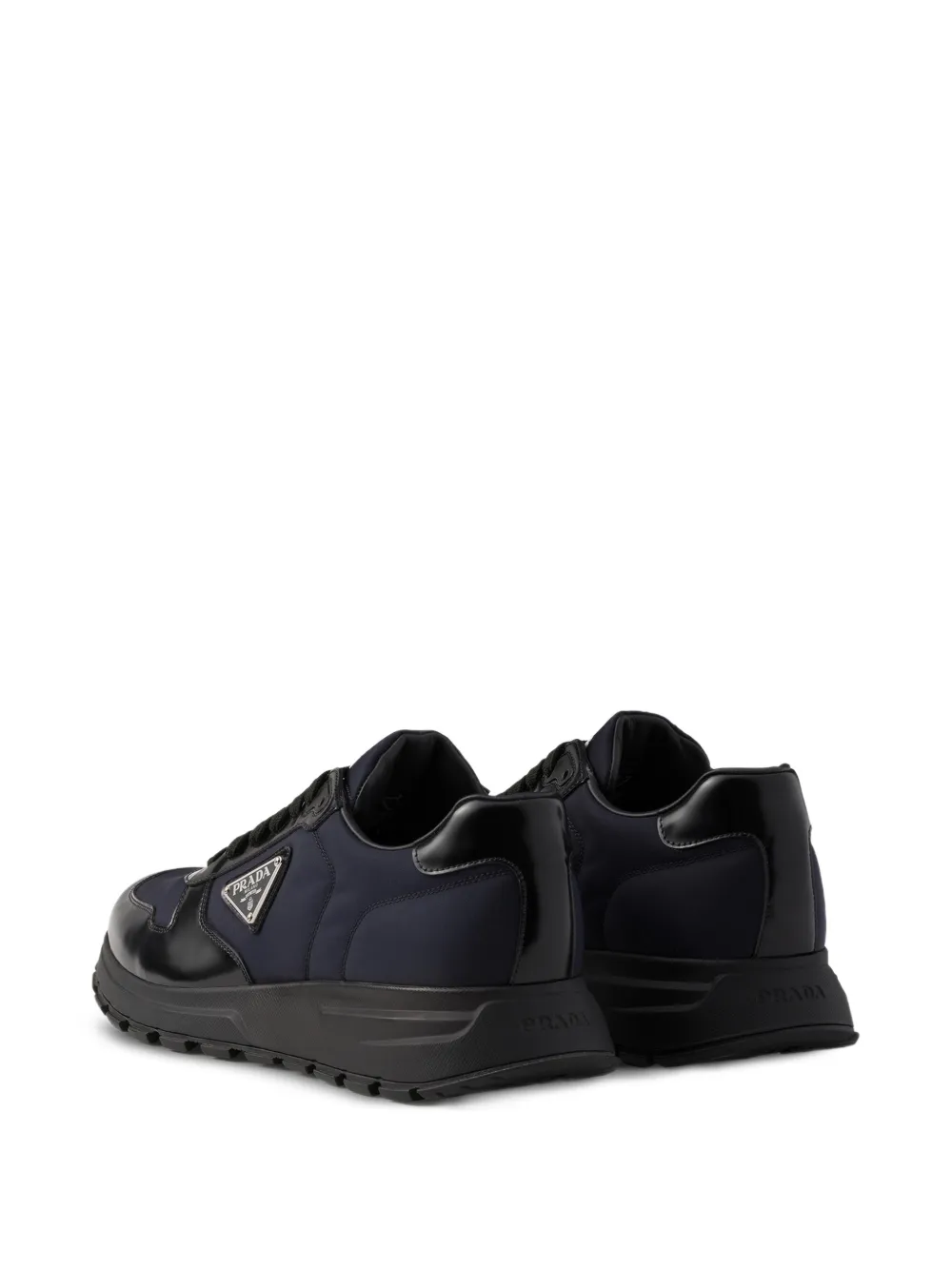  Prada Prax 01 Lace-up Sneakers - Blue 