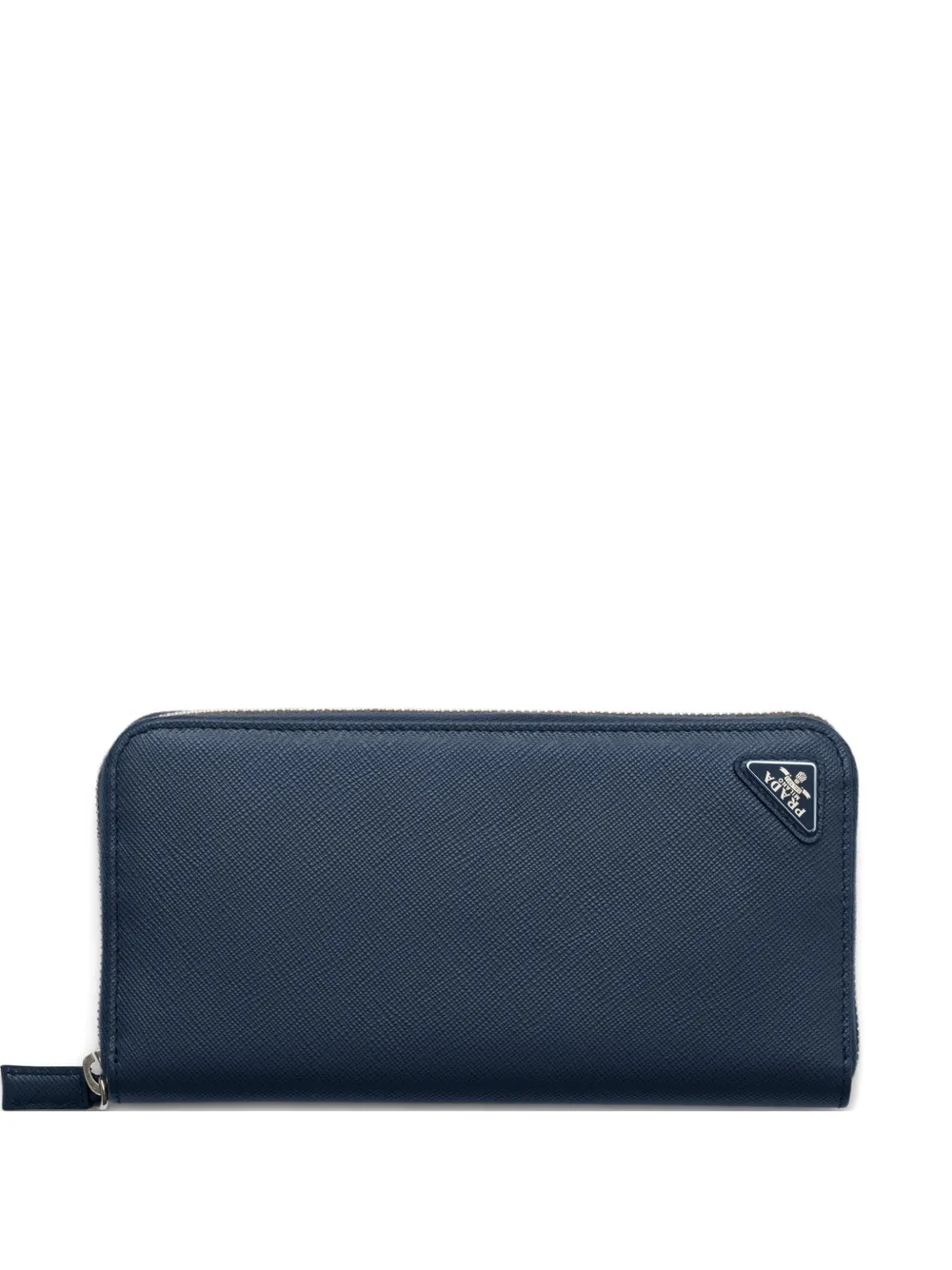 Prada zip-fastening logo-detail wallet | Blue | Image 1