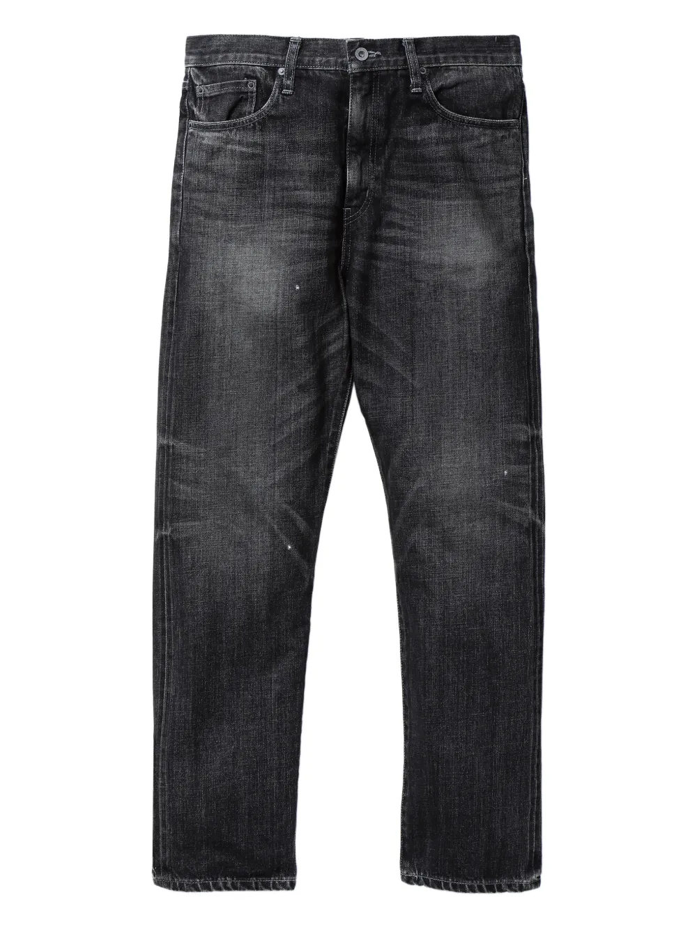 Neighborhood washed cotton jeans - Grigio