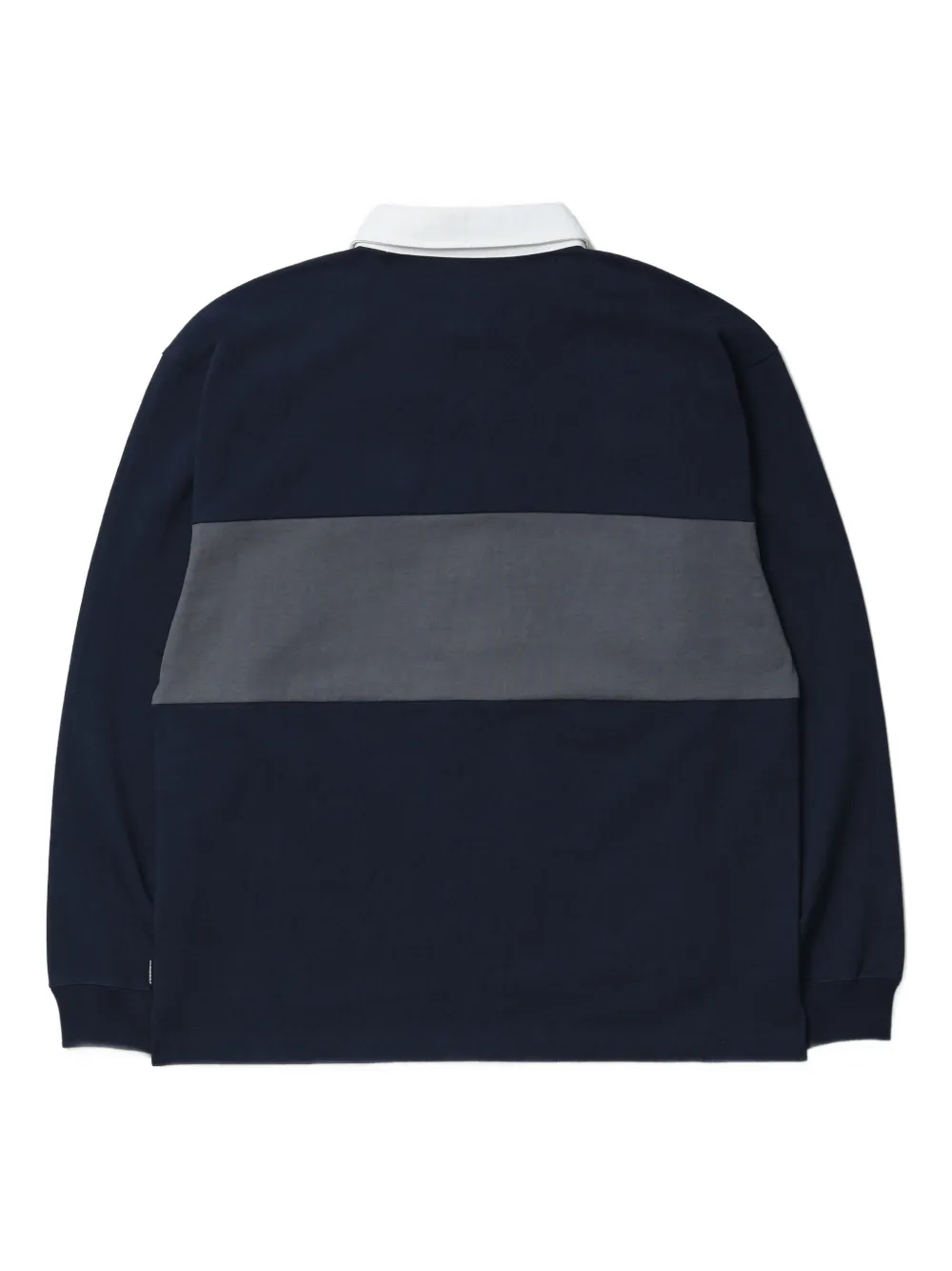 Neighborhood long-sleeve panelled shirt - Blauw