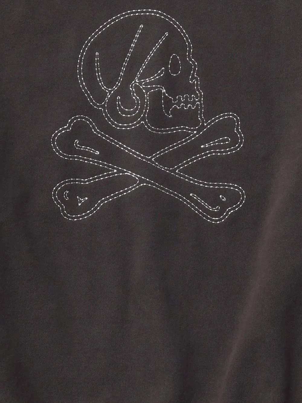 Neighborhood skull-embroidered sweatshirt - Bruin