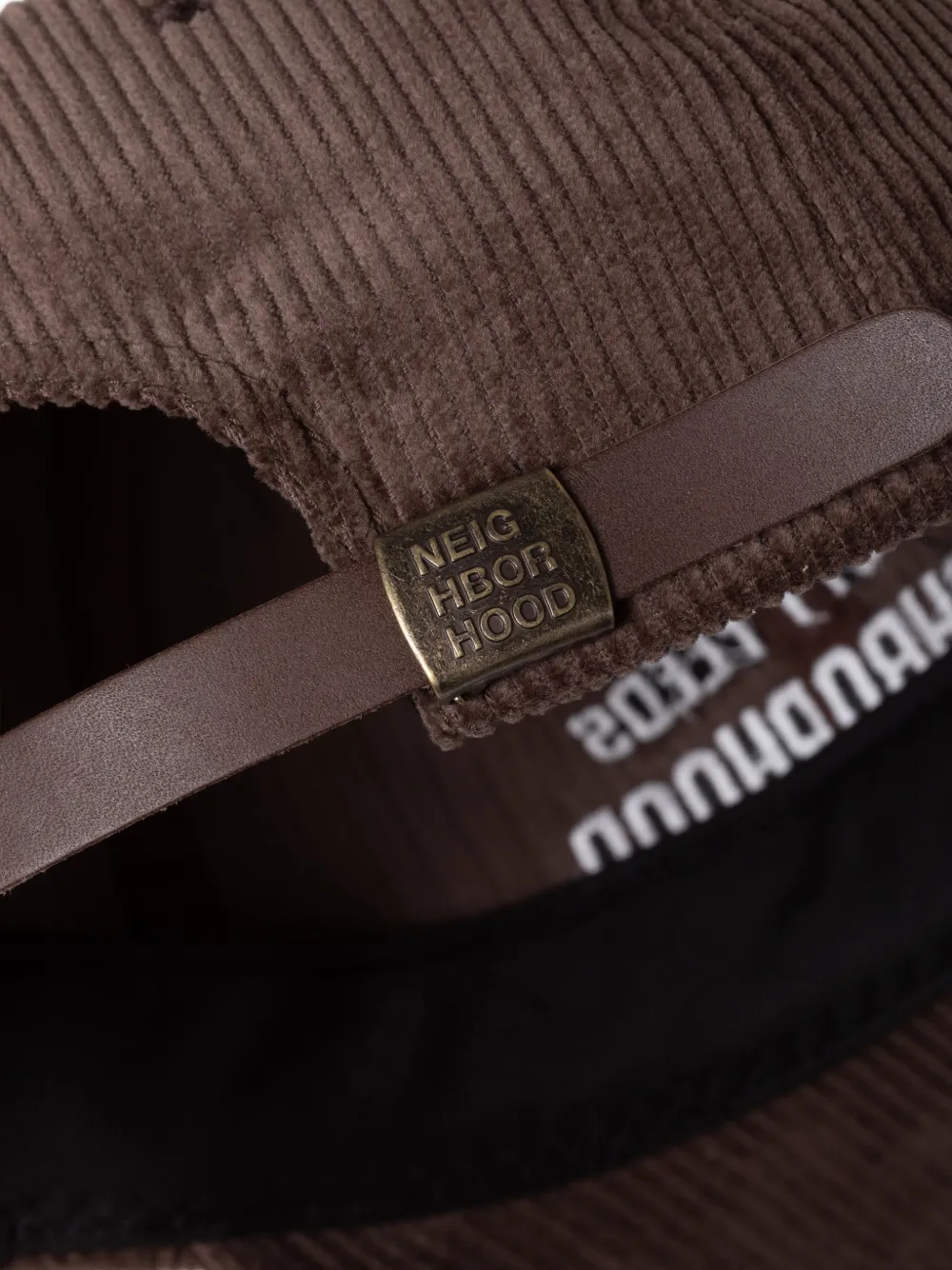 Corduroy Strap-Back Baseball Hat