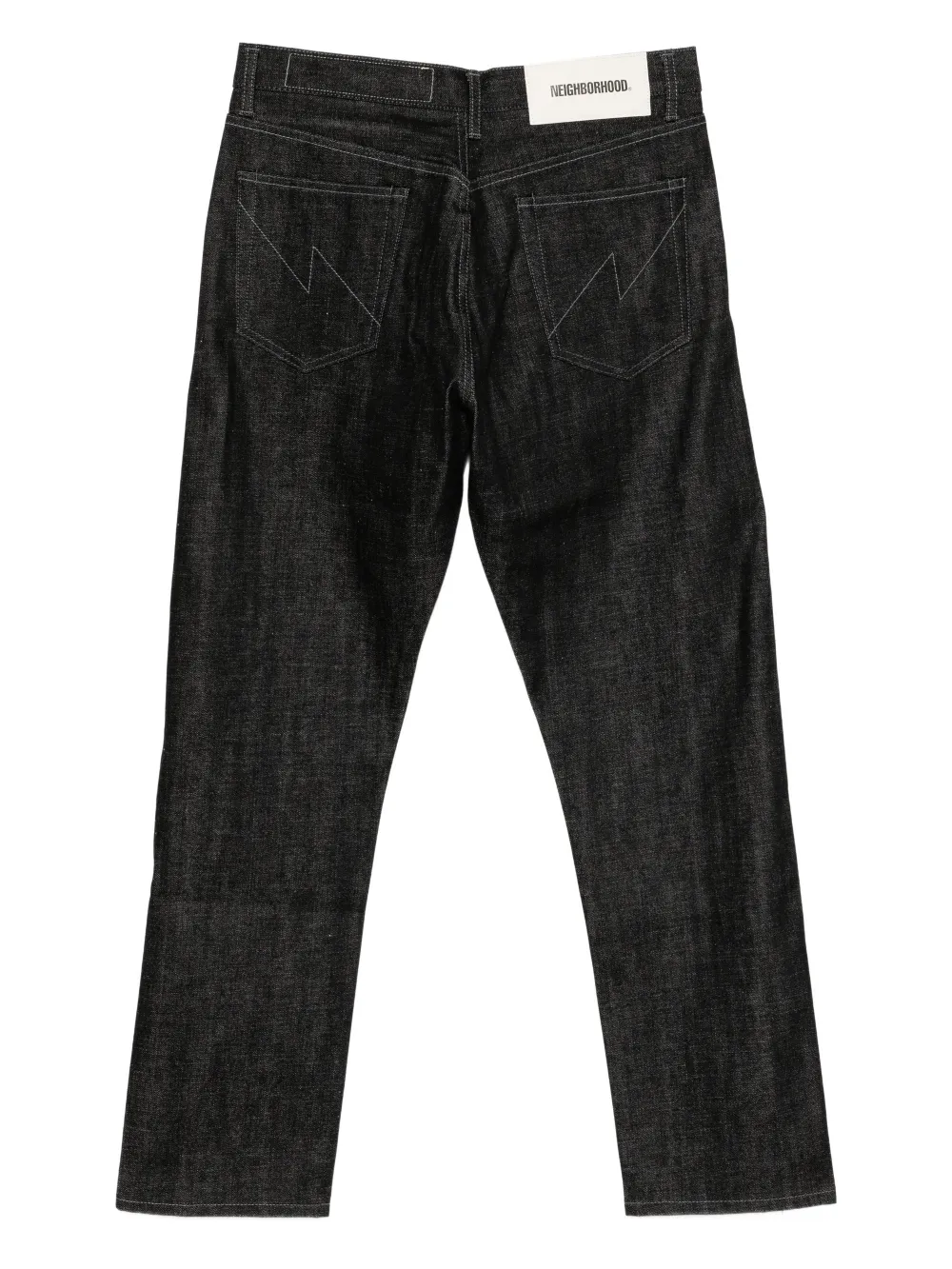 Neighborhood Straight jeans - Zwart