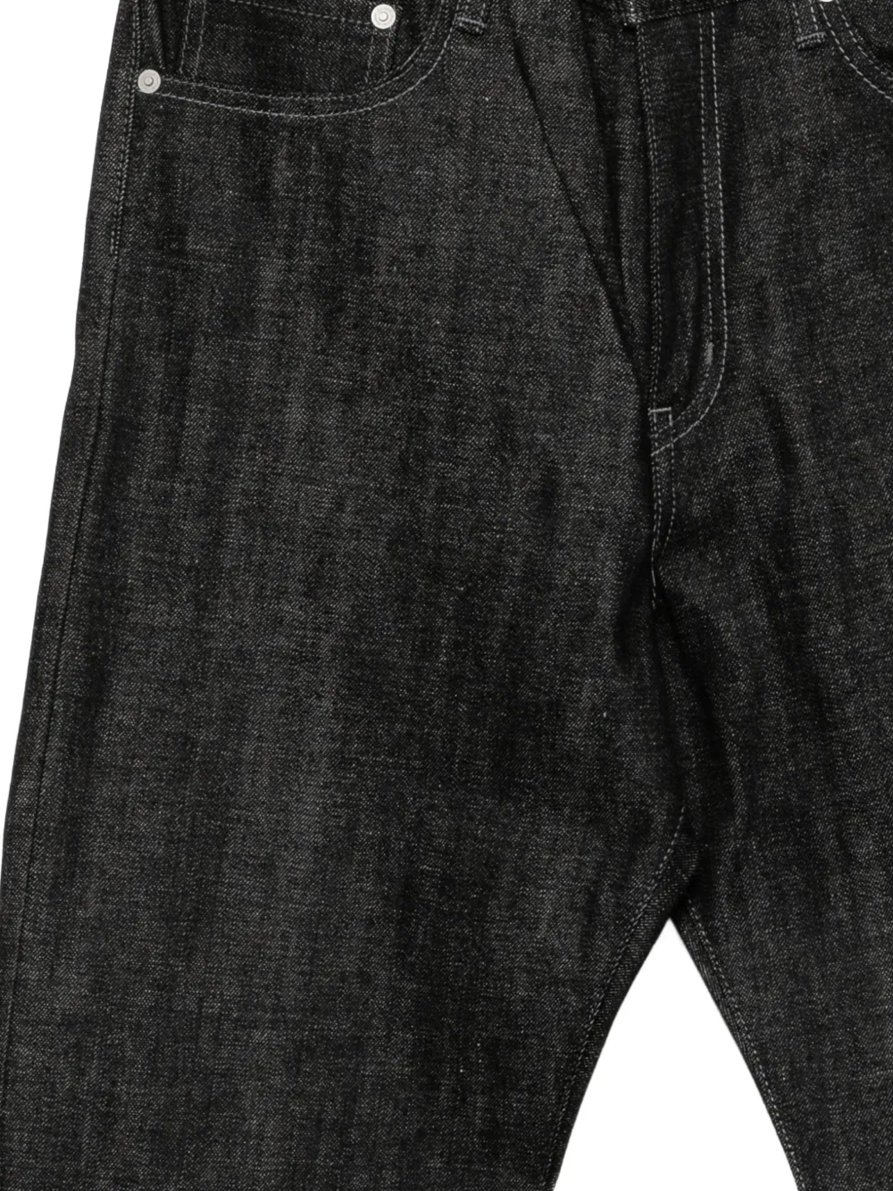 Neighborhood Straight jeans Zwart