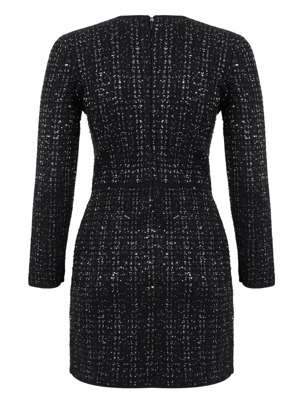 Veronica Beard Channing knit mini dress - Zwart