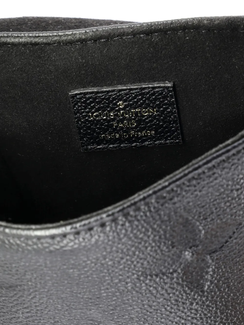 Pre-owned Louis Vuitton Tiny Monogram Empreinte Giant Backpack In Black