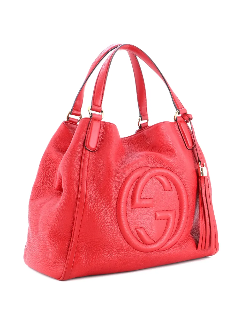 Gucci Pre-Owned Soho Leather Medium shoulder bag - Rosso