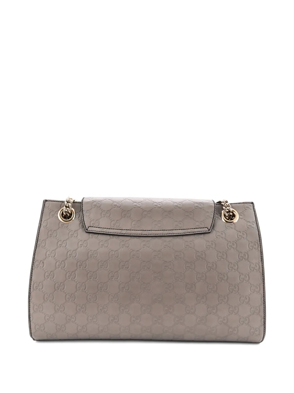 Emily Chain Flap Guccissima Leather Large Shoulder Bag