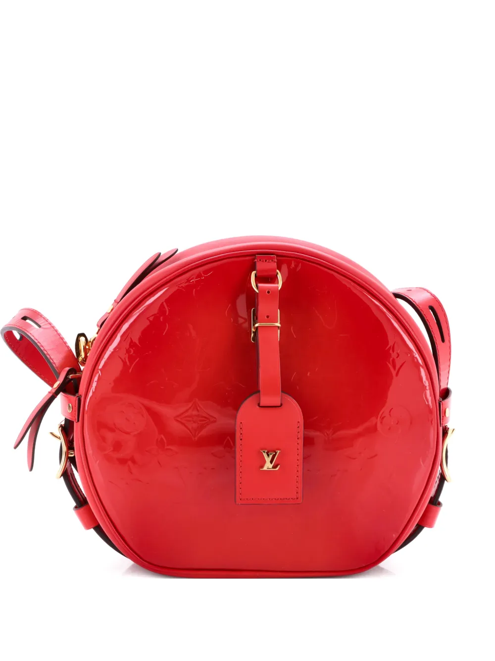Louis Vuitton Pre-Owned Boite Chapeau Souple Bag Monogram Vernis MM crossbody bag - Rosso