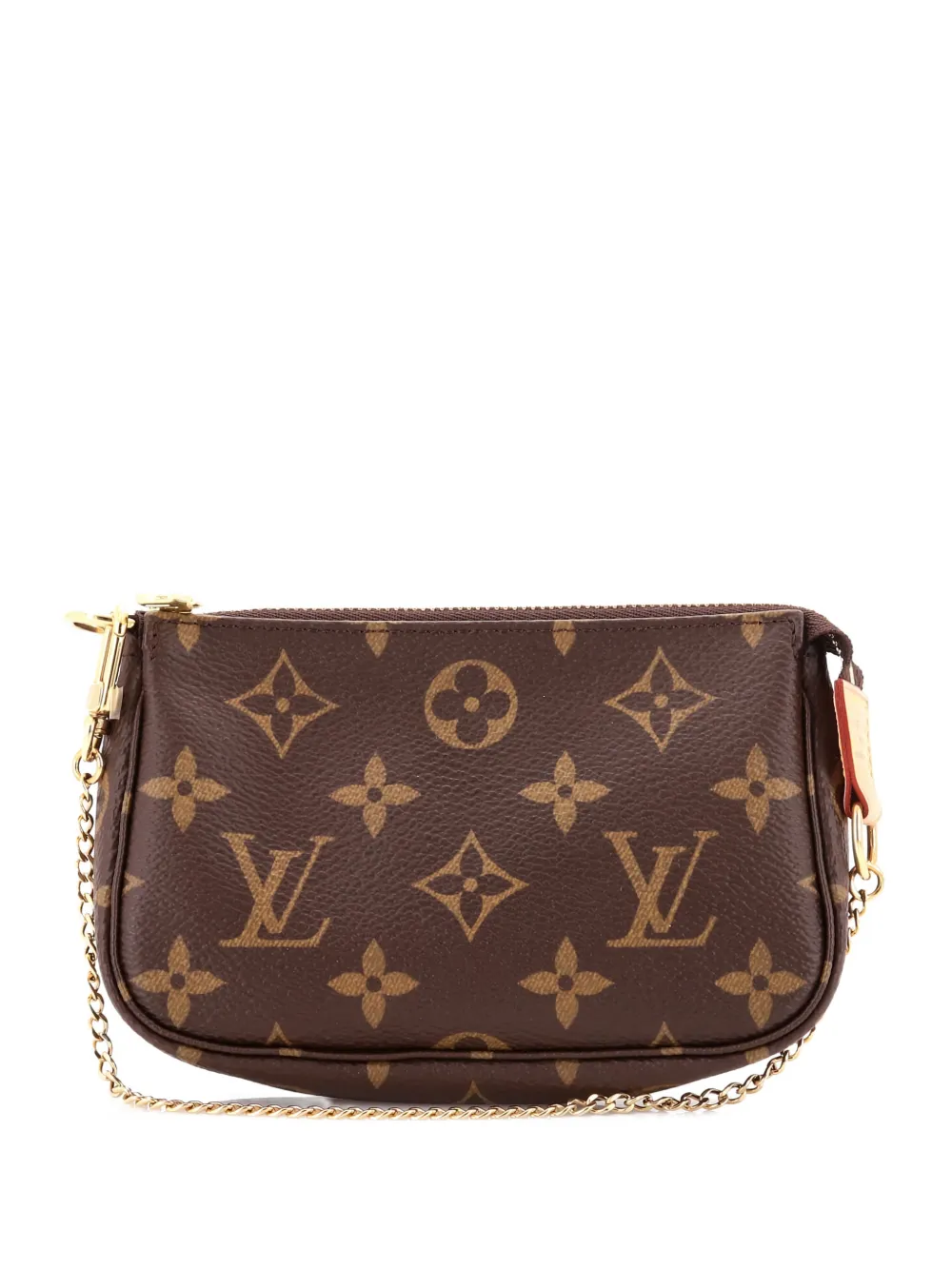 Louis Vuitton Pre-Owned Pochette Accessoires Monogram Canvas Mini clutch bag - Marrone