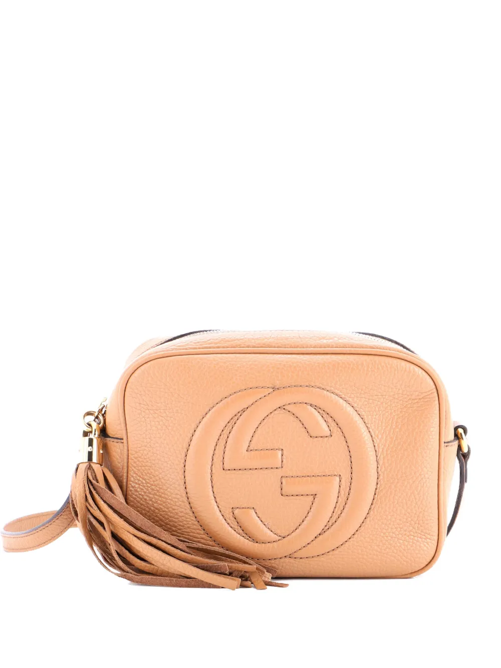 Gucci Pre-Owned Soho Disco Leather Small crossbody bag - Marrone