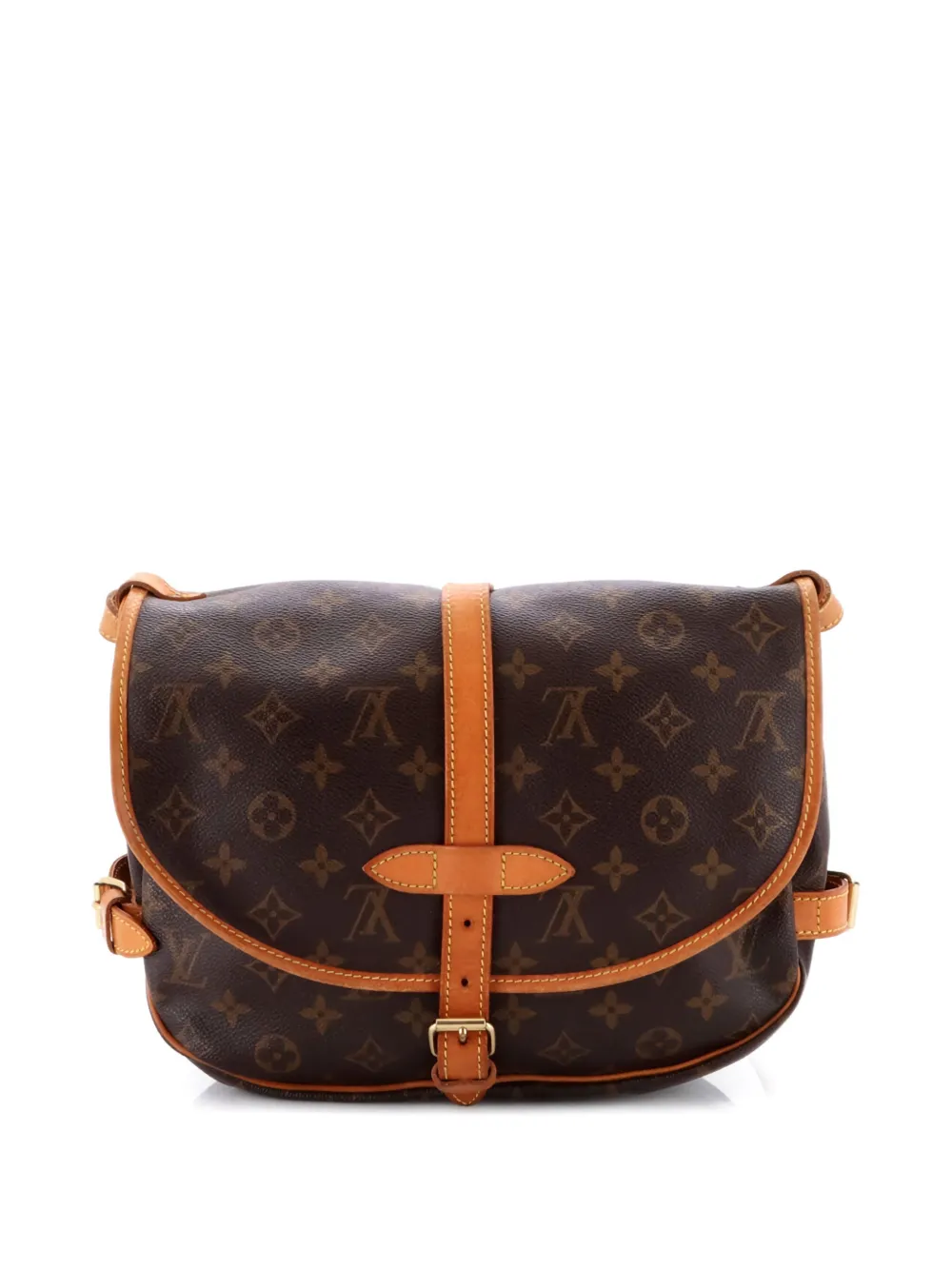 Saumur Handbag Monogram Canvas 30 Crossbody Bag