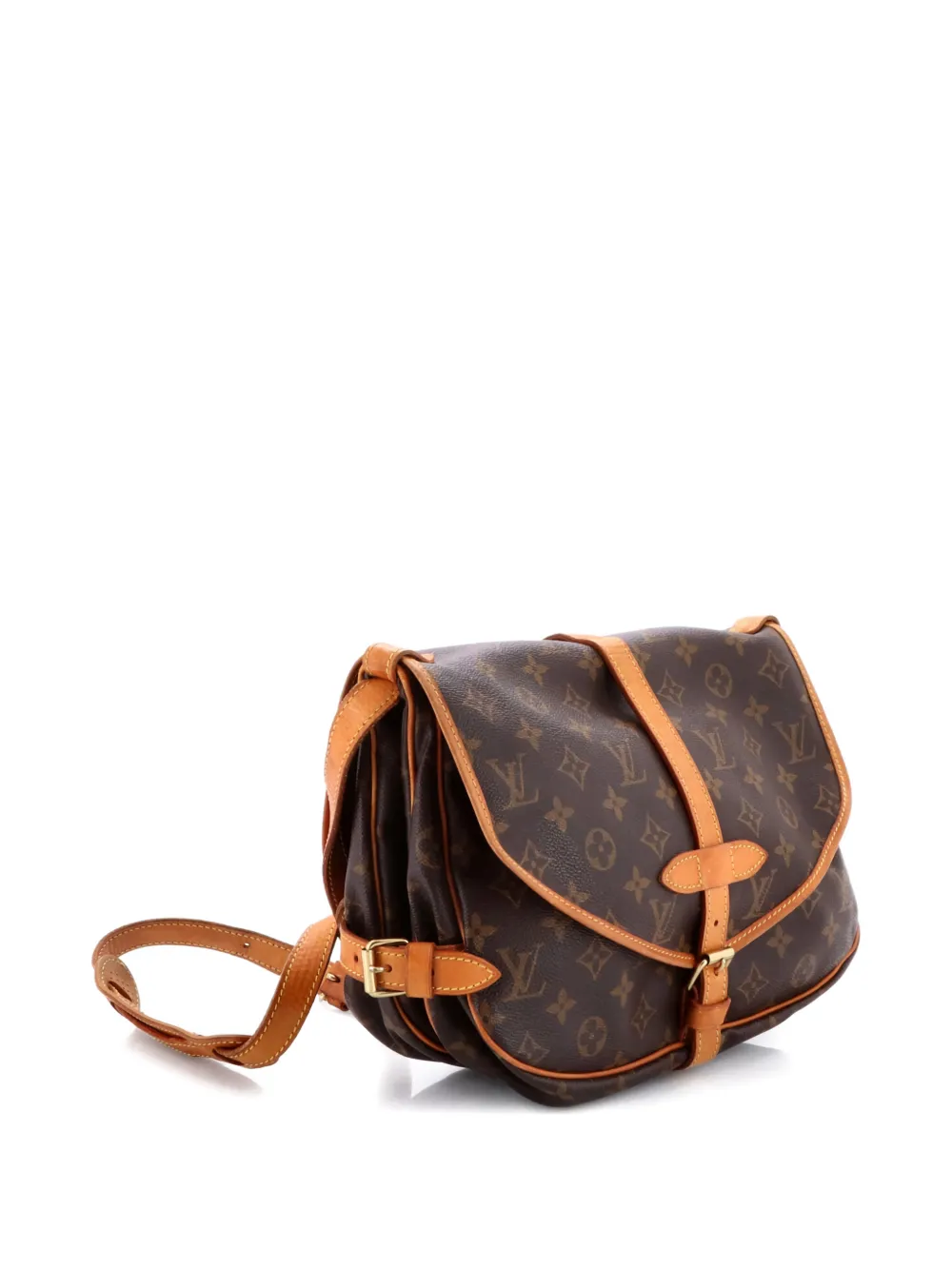Saumur Handbag Monogram Canvas 30 Crossbody Bag
