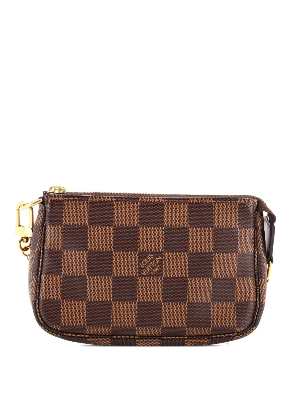 Louis Vuitton Pre-Owned Pochette Accessoires Damier Mini clutch bag - Marrone