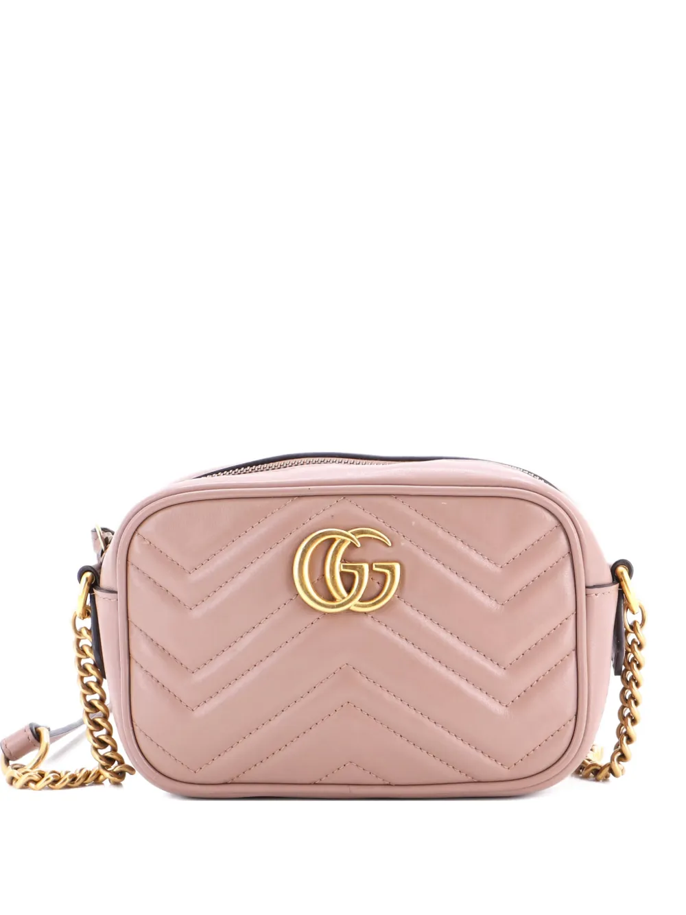 Gucci Pre-Owned GG Marmont Shoulder Bag Matelasse Leather Mini crossbody bag - Toni neutri