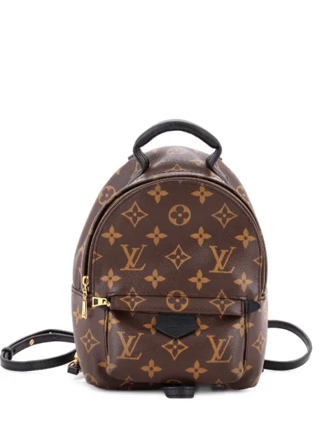 Louis Vuitton Pre-Owned Palm Springs Monogram Canvas Mini backpack