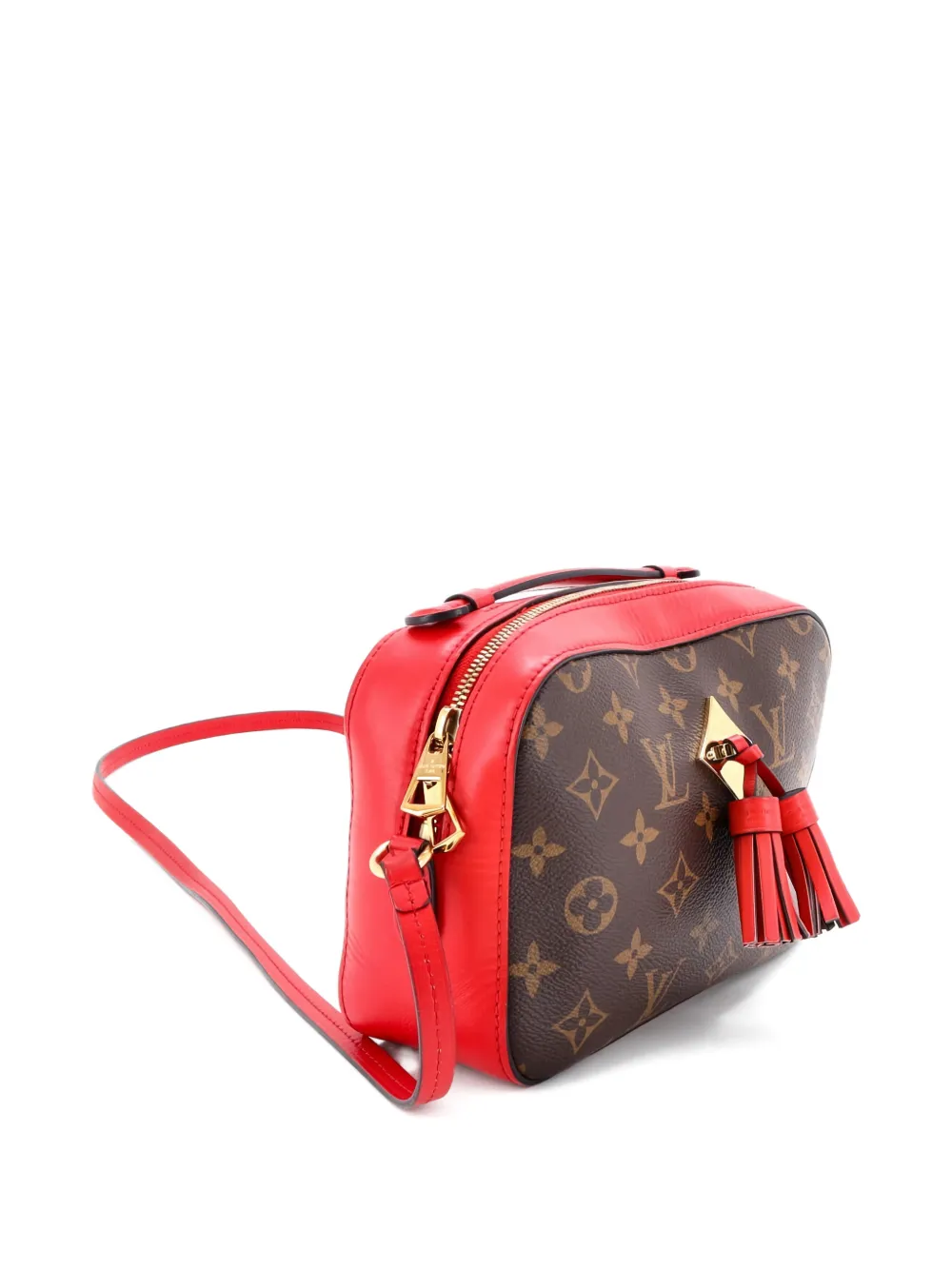 Louis Vuitton Pre-Owned Saintonge Handbag Monogram Canvas With