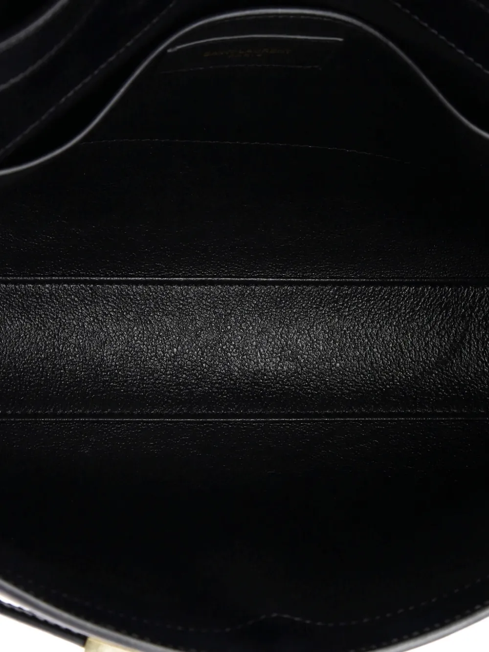 SAINT LAURENT Pre-owned Manhattan Leather Medium Shoulder Bag In Black