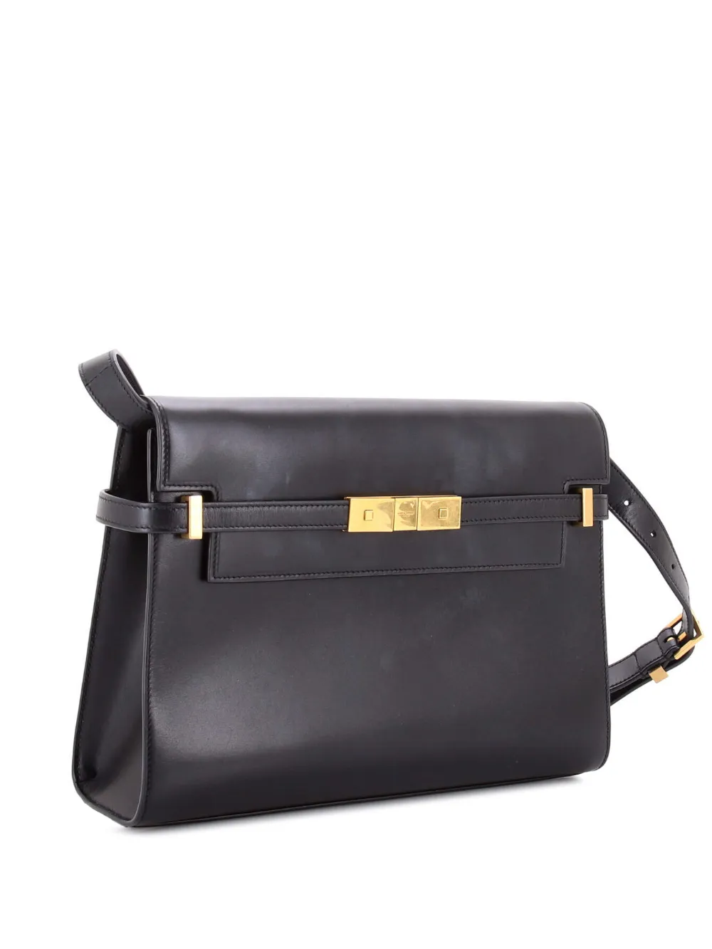 Saint Laurent Pre-Owned Manhattan Leather Medium shoulder bag - Nero